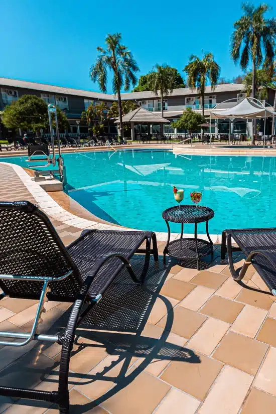 Piscina - Grand Carimã Resort em Foz do Iguaçu
