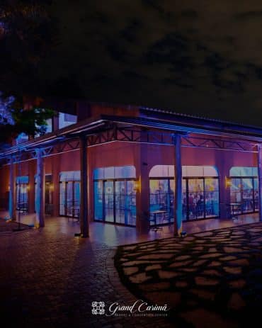 Nova estrutura para eventos, Restaurante Quincho.